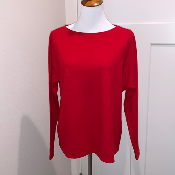 NWT J. Jill Red Sweater - Picture 3 of 15
